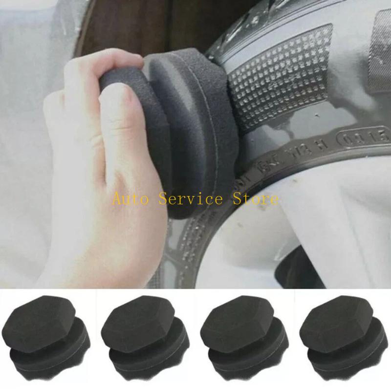 Wax Applicator Pad - 462A Mehrzweck-Schwamm-Auto-Stick-Polierpad zum Auftragen von Fahrzeugwachs
