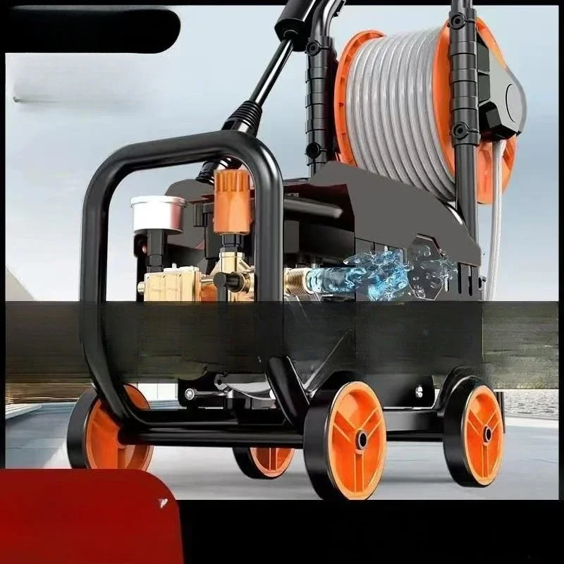 Car Shampoo Ph - Stabile Hochdruck-Autowaschmaschine 220V Hochleistungs-Reinigungsgerät mit Hochdruck-Wasserpistole