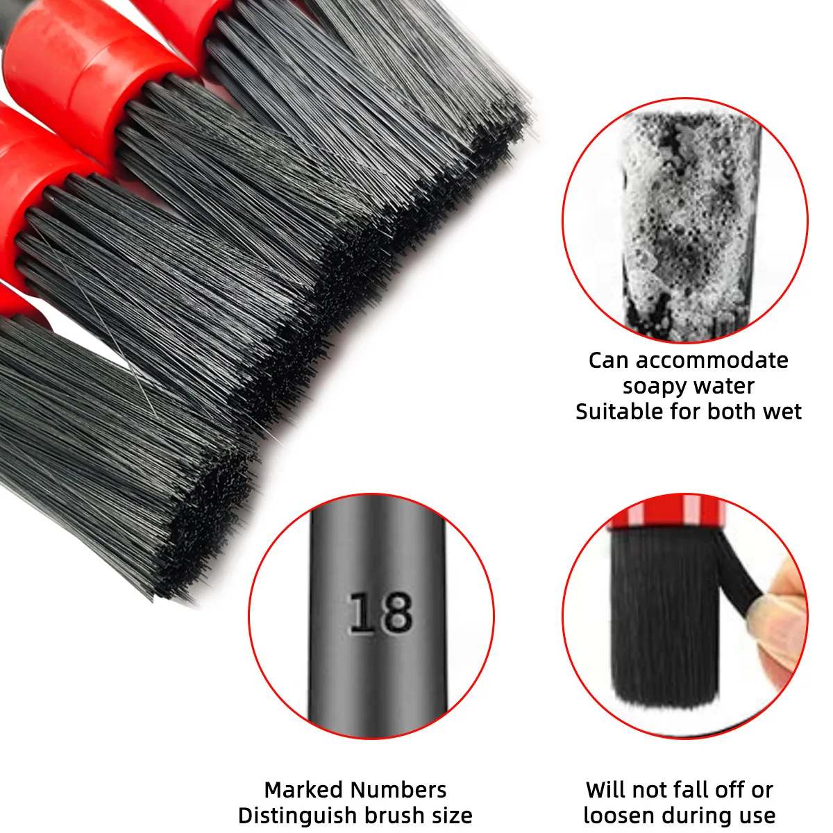 126-teiliges Auto-Detail-Reini – Dirt Brush Interior Bewertung und Preis