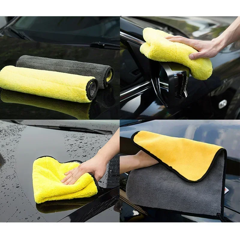 1/5 stücke Verdicken Auto Mikr – Microfiber Towel Detailing Bewertung und Preis