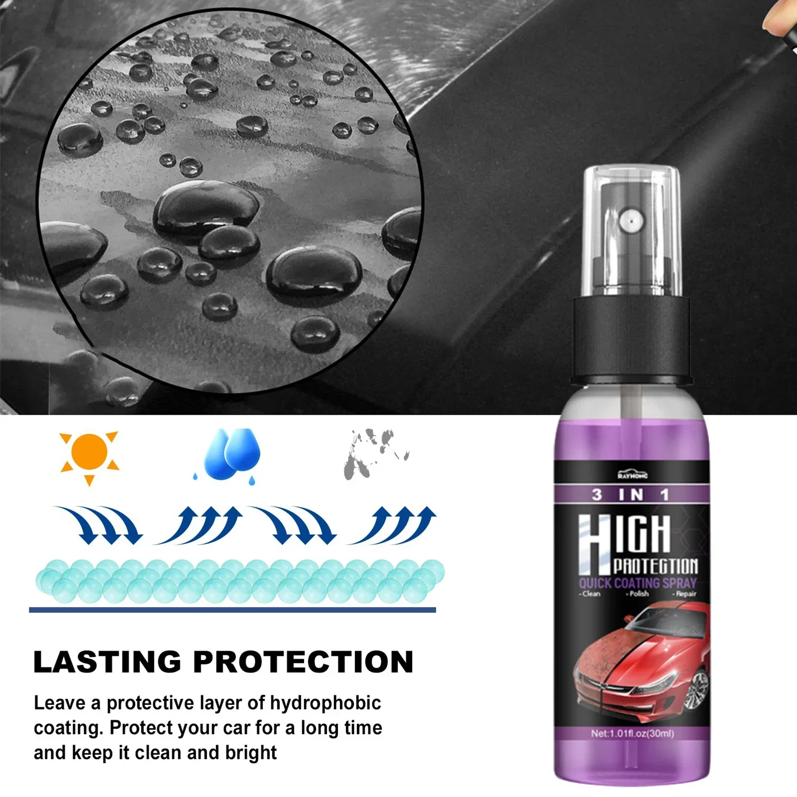 3-in-1 Auto Keramik-Flüssigbes – Car Wax Ceramic Coating Bewertung und Preis